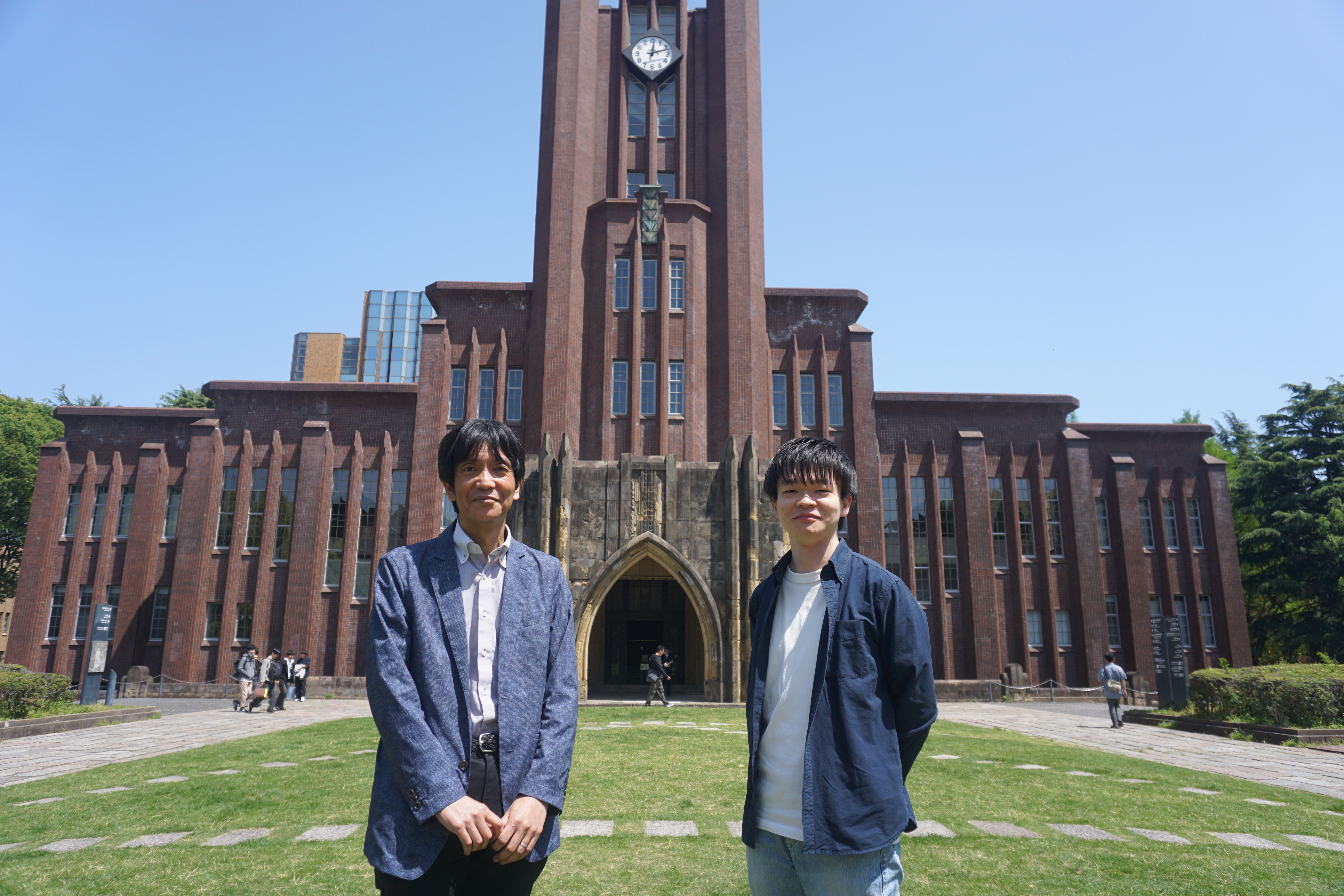 土屋学科長と高原宙人企画代表